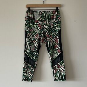 Zella Tropical Print leggings. Size small